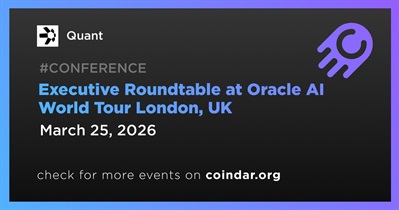 Quant CEO to Speak at Oracle Roundtable in London on March 25th