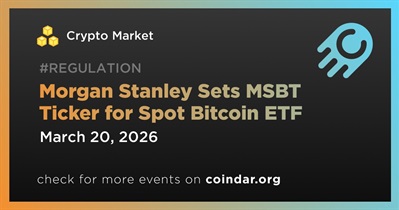 Morgan Stanley Sets MSBT Ticker for Spot Bitcoin ETF