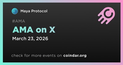 Maya Protocol to Hold AMA on X on March 23rd