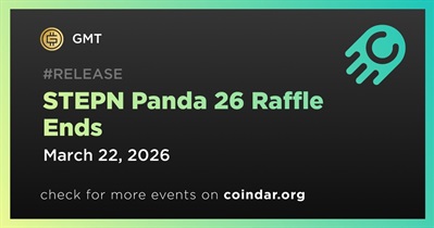 GMT to Close STEPN Panda 26 Raffle