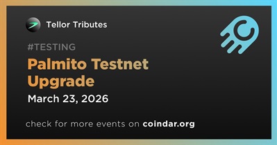Tellor to Upgrade Palmito Testnet on March 23rd