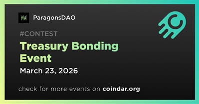 ParagonsDAO Launches Treasury Bonding Event