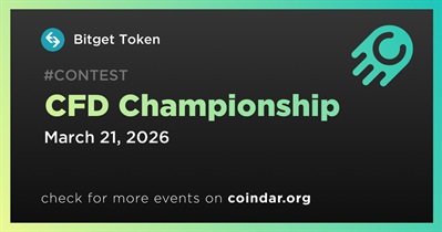 Bitget Token Launched CFD Championship