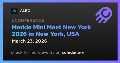 ALEO to Participate in Merkle Mini Meet New York 2026 in New York on March 23rd