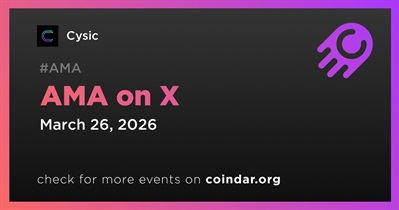Cysic to Hold AMA on X on March 26