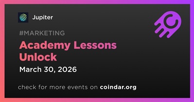 Jupiter to Unlock More Academy Lessons by March 30th