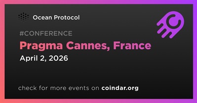 Ocean Protocol to Participate in Pragma Cannes on April 2nd