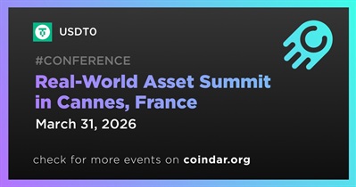 USDT0 to Participate in Real-World Asset Summit in Cannes on March 31st
