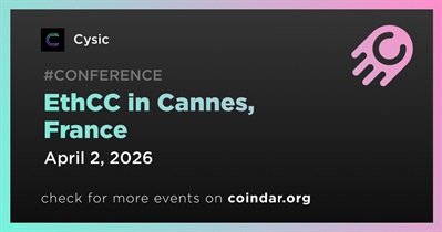Cysic to Participate in EthCC in Cannes on April 2nd