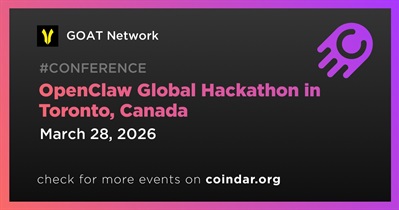 GOAT Network to Hold OpenClaw Global Hackathon in Toronto on March 28