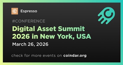 Espresso to Participate in Digital Asset Summit 2026 in New York on March 26th