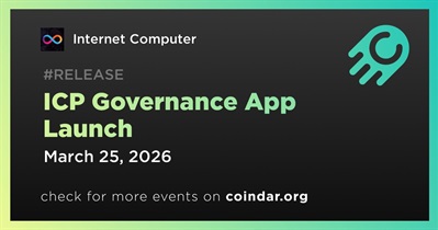 Internet Computer Launched ICP Governance App