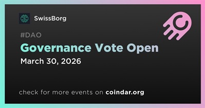 SwissBorg Opened New Guardians of the BORG Vote