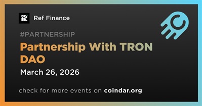 Ref Finance Partners With TRON DAO