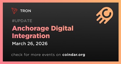TRON to Be Integrated With Anchorage Digital