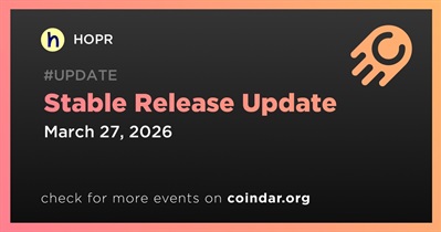 HOPR Finalized Stable Releases and Prepared Version 3.0.2