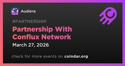 Audiera Partners With Conflux Network