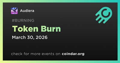 Audiera Conducted a Token Burn