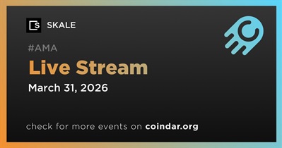 SKALE to Hold Live Stream on March 31st