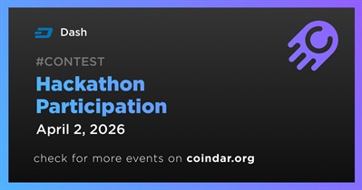 Dash to Join Notts Hack on April 2nd