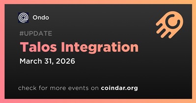 Ondo to Be Integrated With Talos