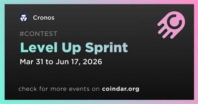 Cronos to Run Level Up Sprint Campaign