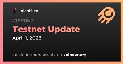 Alephium Deploys Testnet Updates