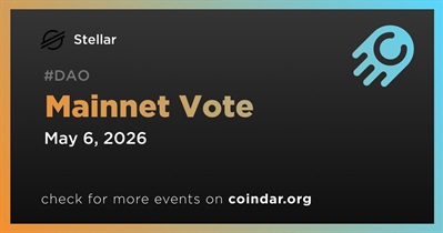 Stellar to Hold Mainnet Vote for Protocol 26 on May 6th