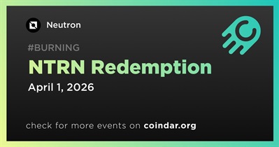 Neutron Opened NTRN Redemption on April 1st