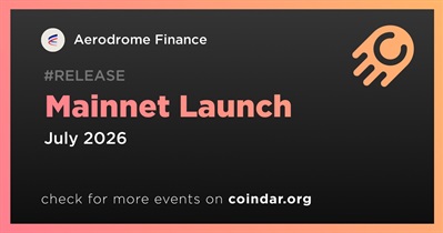 Aerodrome Finance to Launch Mainnet on July