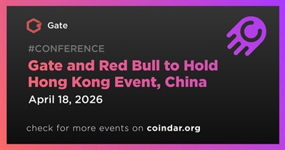 Gate and Red Bull to Hold Hong Kong Event on April 18–24