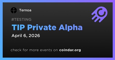 Ternoa Opened Private Alpha for TIP