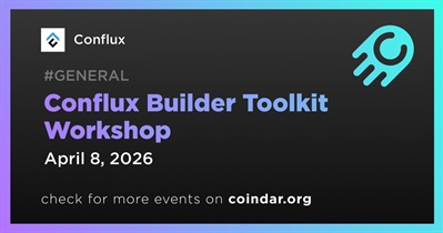 Conflux Will Hold a Builder Toolkit Workshop on April 8th