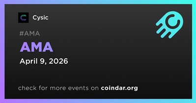 Cysic to Hold AMA on April 9th