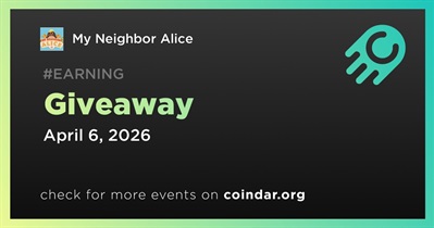 My Neighbor Alice to Hold Giveaway
