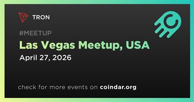 TRON to Host Meetup in Las Vegas on April 27th