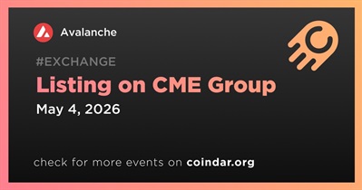Avalanche to Be Listed on CME Group on May 4th