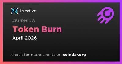 Injective to Hold Token Burn on April