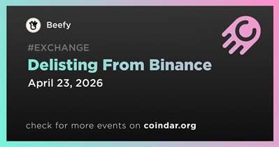 Beefy to Be Delisted From Binance on April 23rd