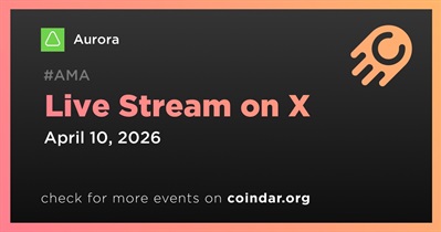 Aurora to Hold Live Stream on X and YouTube on April 10th