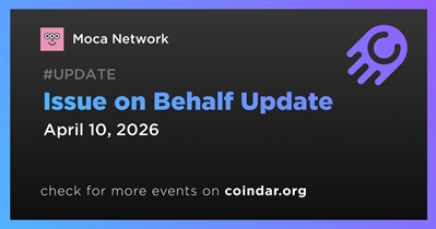 Moca Network Launched Issue on Behalf on Private Mainnet