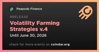 Peapods to Launch Volatility Farming Strategies v.4 in Q2