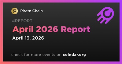 Pirate Chain Released Monthly Report for April 2026