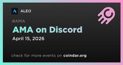 ALEO to Hold AMA on Discord on April 15th