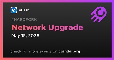 eCash to Upgrade Network on May 15