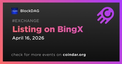 BlockDAG to Be Listed on BingX on April 16th