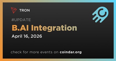 TRON to Be Integrated With B.AI