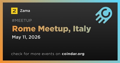Zama to Host Meetup in Rome on May 11