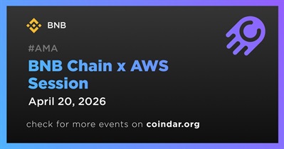 BNB to Hold BNB Chain x AWS Session on April 20th