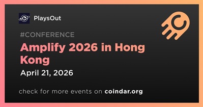 PlaysOut to Participate in Amplify 2026 in Hong Kong on April 21st